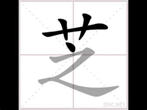 芝幾劃|芝的筆順 國字「芝」筆畫